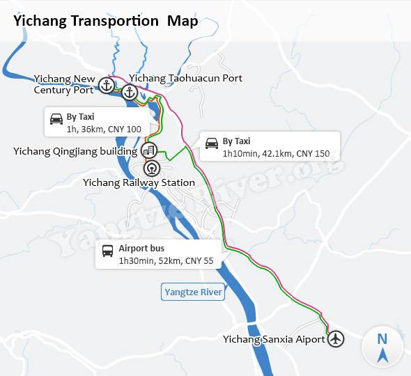 Yichang Transportion Map