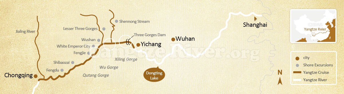 yangtze river cruise itinerary